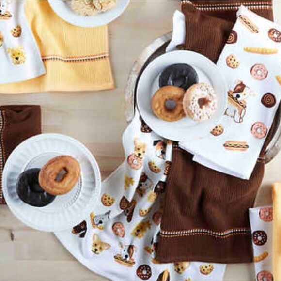 Town&Country Culinary Classics 8-pack kitchen towels - Picture 1 of 14